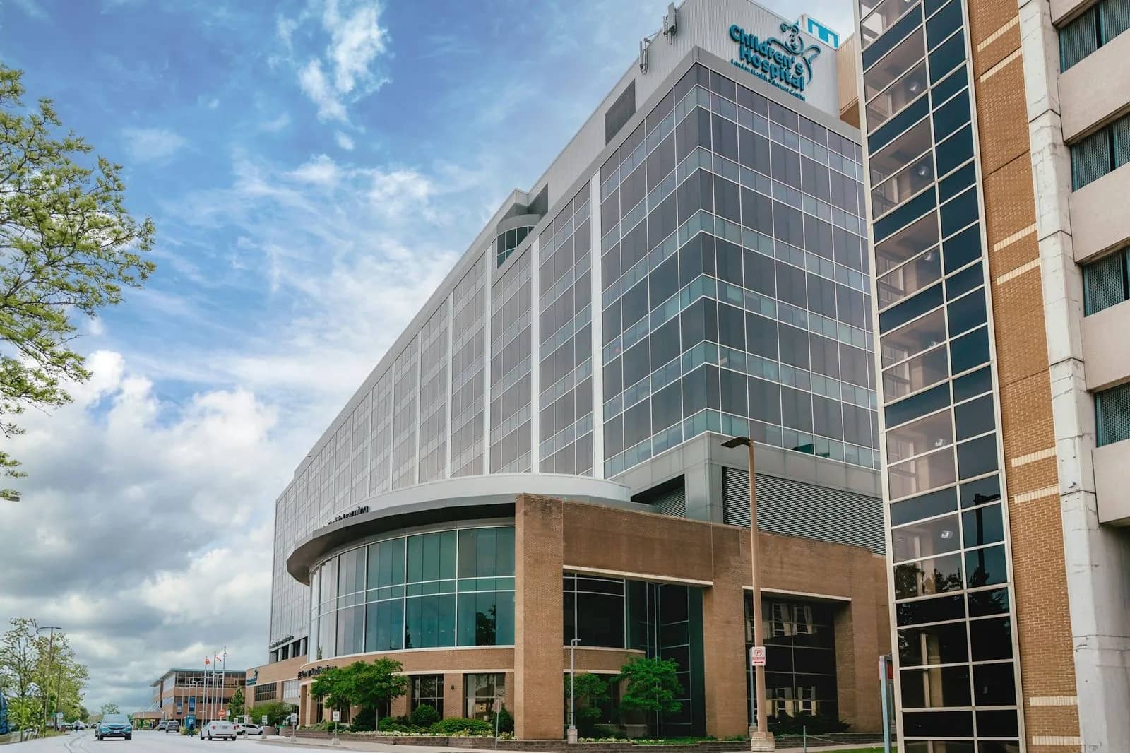 Modern commercial building