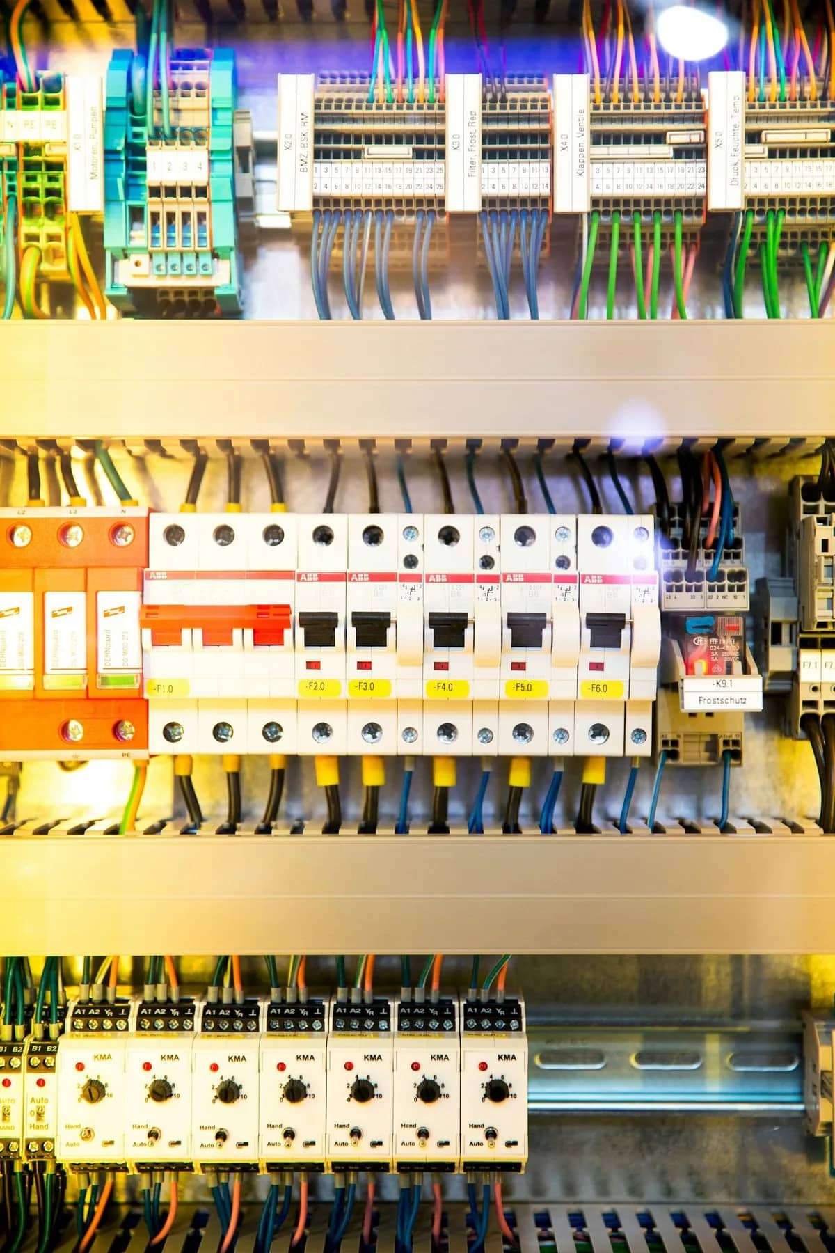 Low voltage electrical distribution panels
